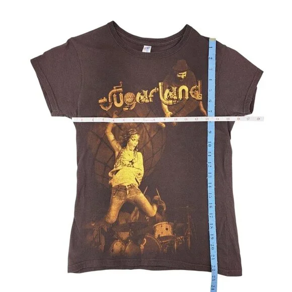 Sugarland Tour T-Shirt Incredible Machine Women Size Medium Jennifer Nettles - Picture 6 of 6